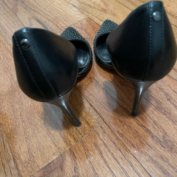Coach Stilettos Black with Metal Beads Size 7 Good Used Condition 🖤 - Picture 6 of 10
